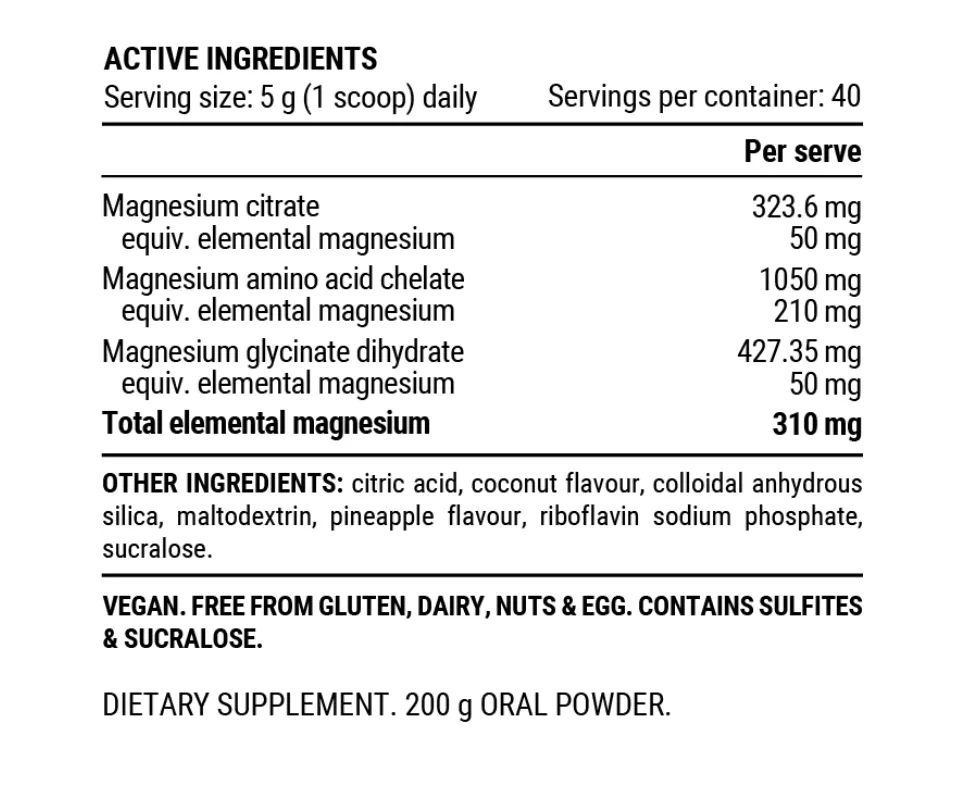 PILLAR Performance Triple Magnesium – Athlete Support Formula - Image 6