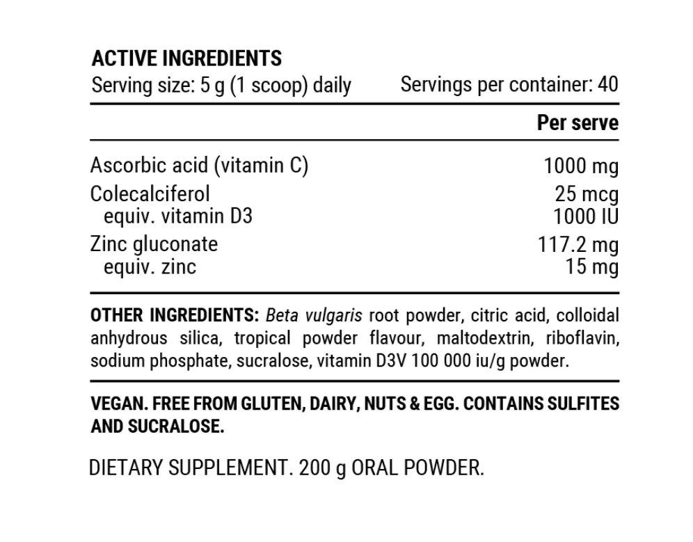 PILLAR Performance Immune C – High-Strength Immunity Support (Jar) - Image 3